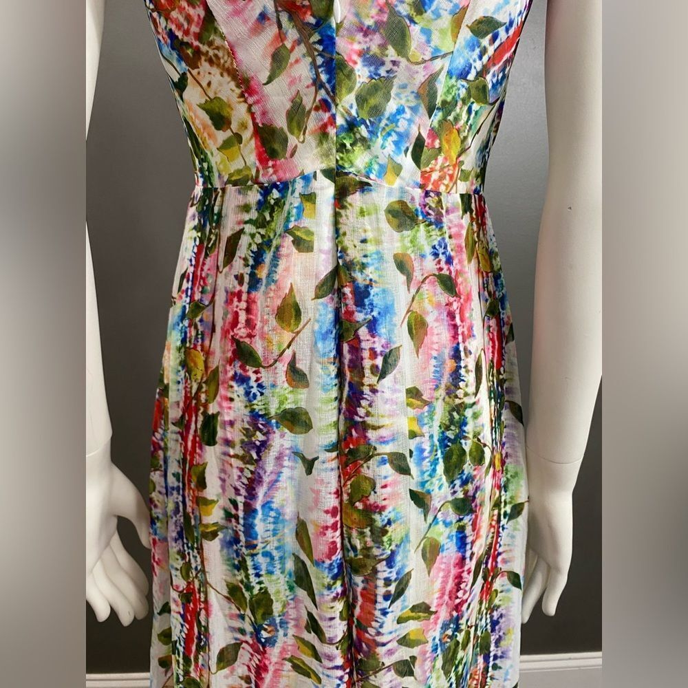 Blush Boutique Colorful Floral V-Neck Maxi Shorts/Dress Combo Size S - Picture 7 of 12